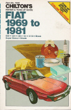 1969-1981 Fiat Chilton's Repair & Tune-Up Guide