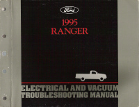 1995 Ford Ranger - Electrical and Vacuum Troubleshooting Manual