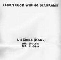 1988 Ford Medium / Heavy Truck L-Series Wiring Diagrams (Haul Configuration)