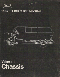 1975 Ford Truck Shop Manual  4 Volume Set