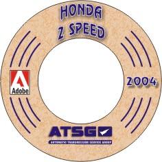 Honda 2 Speed Transaxle ATSG Rebuild Manual Mini-CD