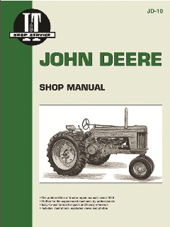 John Deere I&T Tractor Service Manual JD-10