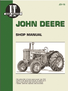 John Deere I&T Tractor Service Manual JD-16