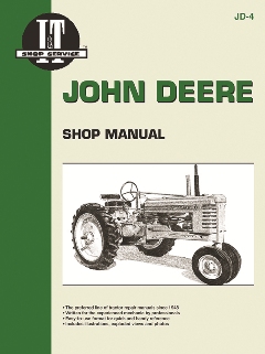 John Deere I&T Tractor Service Manual JD-4