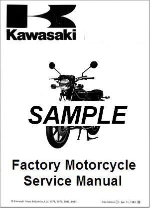 2009 - 2010 Kawasaki ER650C/ER-6N Factory Service Manual