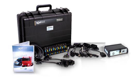 JALtest HeavyTruck MultiBrand Diagnostic Scantool,  (Harware, Software, Licence, Info Online), V17.3 -No PC