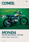 1969 - 1982 Honda 100-350cc OHC Clymer Repair Manual