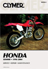 1996 - 2004 Honda XR400R Clymer Repair Manual