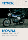 1964 - 1974 Honda 250-350cc Clymer Motorcycle Repair Manual