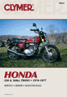 1974 - 1977 Honda 250-360cc Twins Clymer Motorcycle Repair Manual