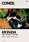 1984 - 1986 Honda 500cc V-Fours Clymer Repair Service Shop Manual