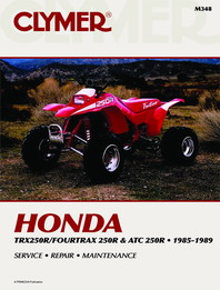 1985 - 1989 Honda TRX250R Fourtrax 250R ATC250R Clymer ATV Service Repair Manual