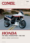 1983 - 1985 Honda 700-1000 Interceptor Clymer Repair Manual