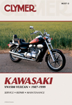 1987 - 1999 Kawasaki VN 1500 Vulcan Clymer Repair Manual