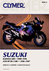 1988 - 1996 Suzuki Katana 600, 86-87 GSX-R750, GSX-R1100 Clymer Repair Manual