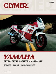 1985 - 1987 Yamaha FZ700, FZ750 & Fazer Clymer Repair Manual