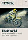 1978 - 1990 Yamaha YZ50-80 Monoshock Clymer Repair Manual