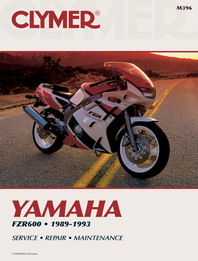 1989 - 1993 Yamaha FZR600 Clymer Repair Manual