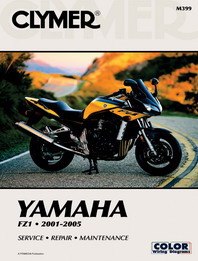 2001 - 2005 Yamaha FZ1 Clymer Repair Manual