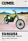 1968 - 1976 Yamaha 80-175 Piston Port Clymer Repair Manual