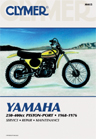 1968 - 1976 Yamaha 250-400cc Piston Port Clymer Repair Manual