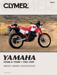 1983 - 1989 Yamaha XT600 & TT600 Clymer Repair Manual