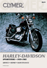 1959 - 1985 Harley-Davidson Sportsters Clymer Service, Repair & Maintenance Manual