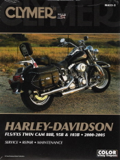 2000 - 2005 Harley-Davidson FLS/FXS Twin Cam 88B 95B 103B Clymer Repair Manual