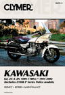1981 - 2002 Kawasaki 1000 & 1100cc Fours Clymer Repair Manual
