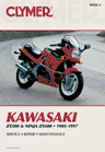 1985 - 1997 Kawasaki ZX500 & 600 Ninja Clymer Repair Manual