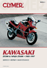 1985 - 1997 Kawasaki ZX500 & ZX600 Ninja Clymer Repair and Service Manual