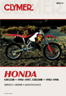 1992 - 1997 Honda CR125R & CR250R Clymer Repair Manual