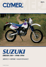 1990 - 1994 Suzuki DR250-DR350 Clymer Repair Manual