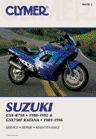 1988 - 1992 Suzuki GSX-R750, 1989 - 1996 GSX750F Katana Clymer Repair Manual