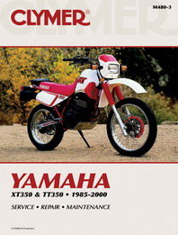 1985 - 2000 Yamaha XT350 & TT350 Clymer Repair Manual