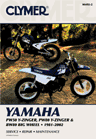 1981 - 2002 Yamaha PW50, PW80 & Big Wheel 80 Clymer Repair Manual