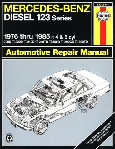 1976 -1985 Mercedes-Benz Diesel 123-Series Haynes Repair Manual 