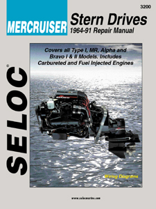 1964 - 1991 Mercruiser Stern Drive Seloc Repair Manual