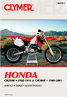 1988 - 2001 Honda CR250R & CR500R Clymer Repair Manual