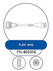 Nexiq Pro-Link 9 Pin Screw Style AMP Adapter