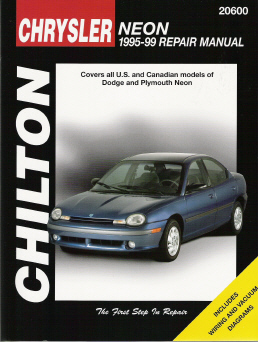 1995 - 1999 Dodge / Plymouth Neon Chilton's Total Car Care Manual