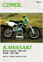 1983 - 2004 Kawasaki KX125, KX 250 & KX500 Clymer Repair Manual