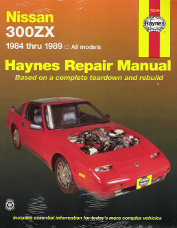1984 - 1989 Nissan 300ZX & 300ZX Turbo Haynes Repair Manual 