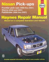 1998 - 2004 Nissan Frontier, 1996-2004 Pathfinder, Xterra, Haynes Manual