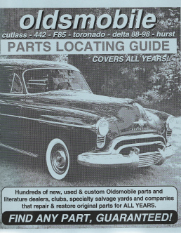 Oldsmobile (All Models) Parts Locating Guide