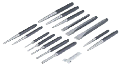 16 Pc Punch & Chisel Set