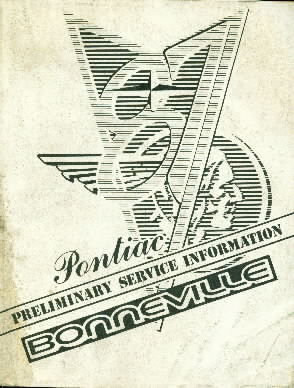 1987 - Pontiac Preliminary Service Information Bonneville