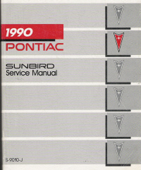 1990 Pontiac Sunbird Service Manual