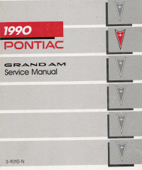 1990 Pontiac Grand Am Service Manual