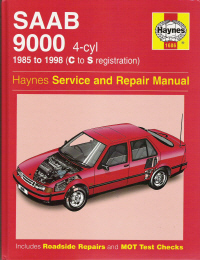 1985 -1998 SAAB 9000 4-Cylinder Haynes Repair Manual 